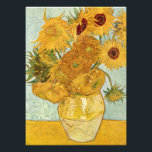 Impression Photo Stilleben mit de Vincent van Gogh 12 Sonnenblumen<br><div class="desc">1888. Stilleben mit 12 Sonnenblumen ou Vase avec 12 tournesols. Vincent Willem van Gogh était un peintre post-impressionniste d'origine hollandaise dont l'oeuvre,  remarquable par sa beauté rugueuse,  son honnêteté émotionnelle et sa couleur audacieuse,  a eu une influence considérable sur l'art du 20ème siècle.</div>