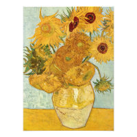 Stilleben mit de Vincent van Gogh 12 Sonnenblumen
