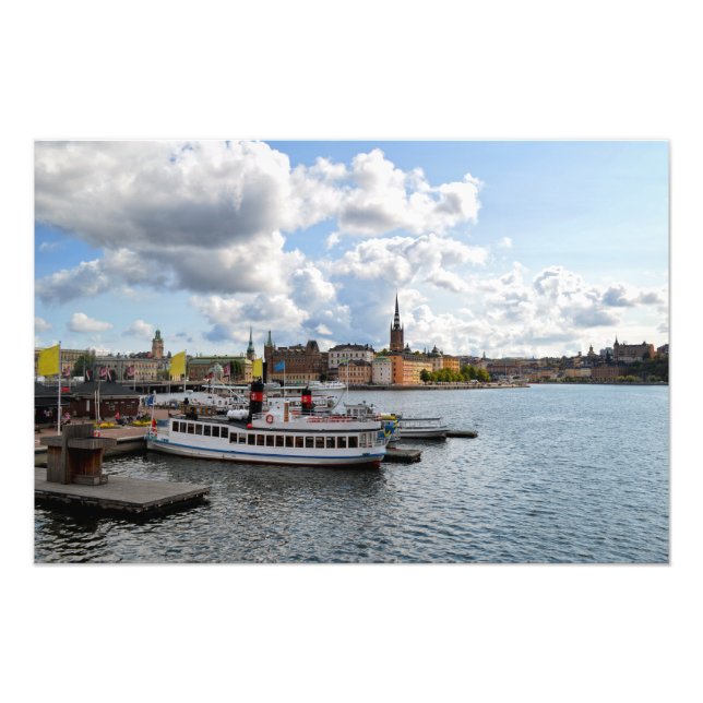 Impression Photo Stockholm Suède vue (Devant)