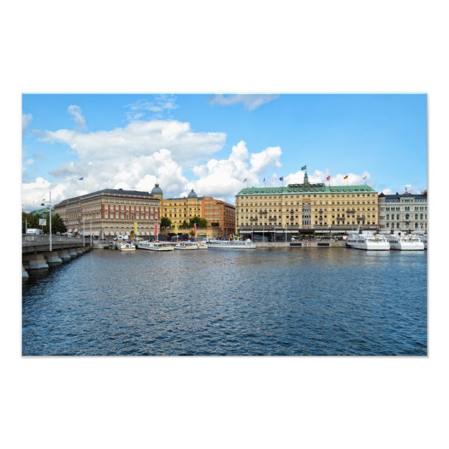 Impression Photo Stockholm Suède vue (Devant)
