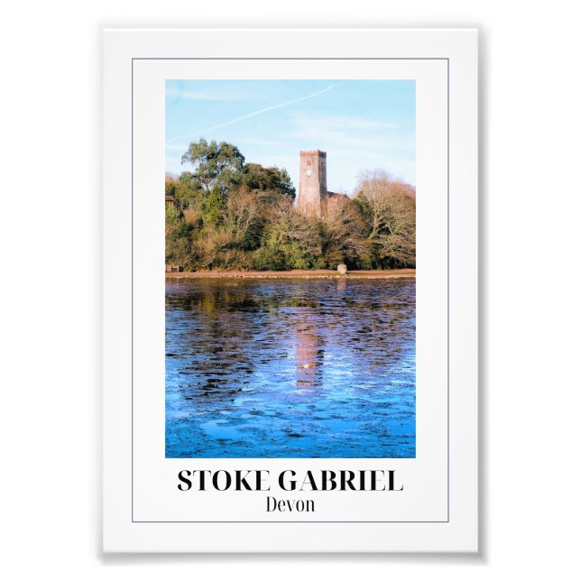 Impression Photo Stoke Gabriel, Devon (Devant)