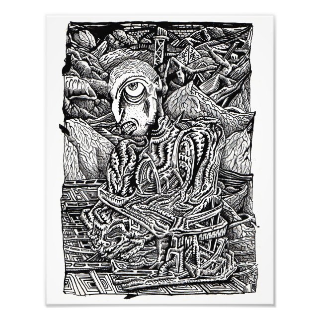 Impression Photo Stranded, par Brian Benson (Devant)