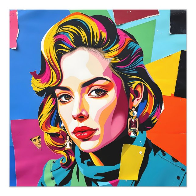 Impression Photo “Strasha” - Gloss Pop Collage Dream (Devant)