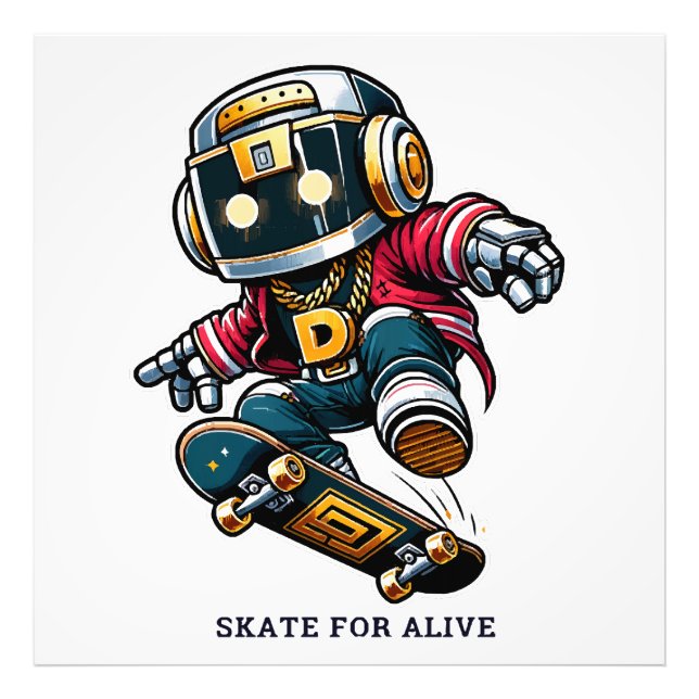 Impression Photo Street Style Skate Series (Devant)