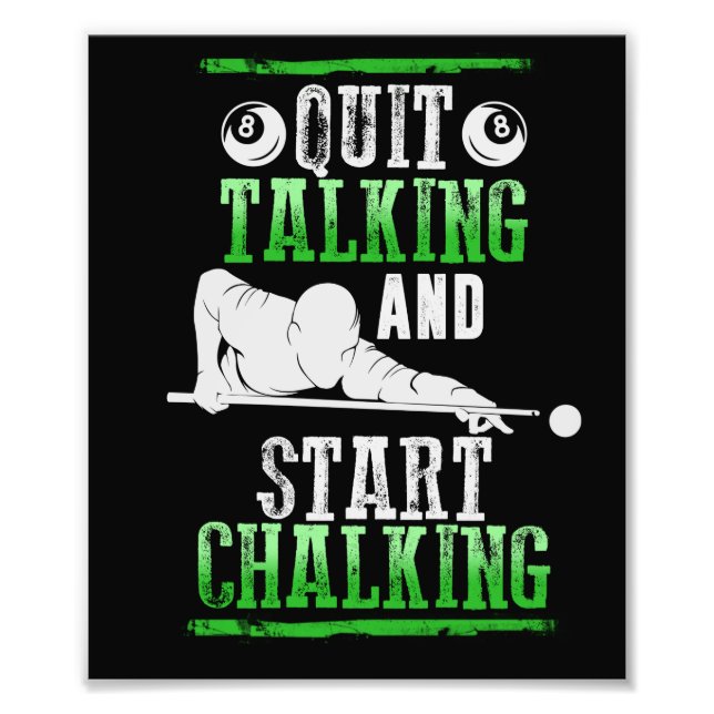 Impression Photo Style Billard (Devant)