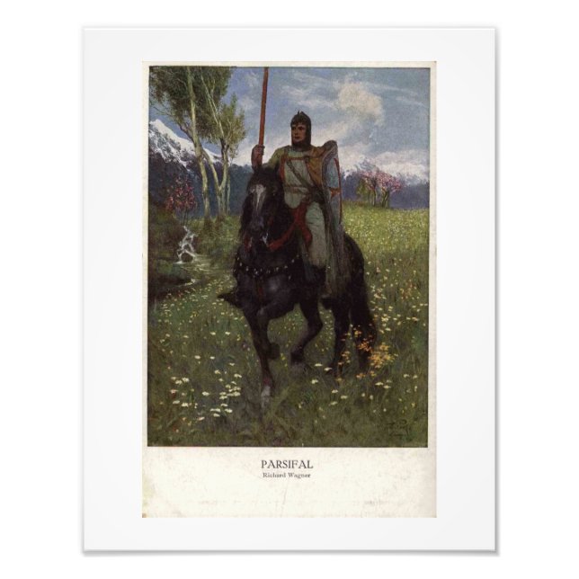 Impression Photo Style Vintage de l'opéra Wagner (Devant)