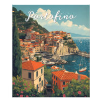 Style Vintage Portofino Gênes Italie