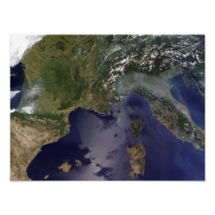 Impression Photo Sud de la France et du nord de l'Italie