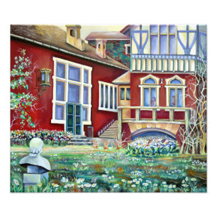 Impression Photo Suède, Paysage Traditionnel