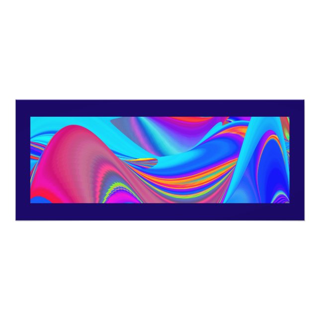 Impression Photo Summerfeel, Rainbowart 3D Abstrait (Devant)