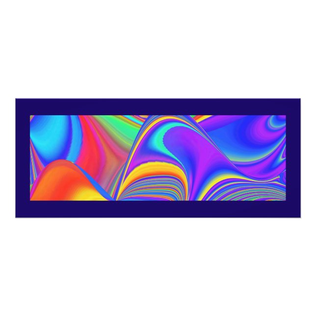 Impression Photo Summerfeel, Rainbowart 3D Abstrait (Devant)
