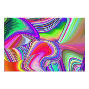 Impression Photo Summerrainbow, Rainbowart 3D Abstrait