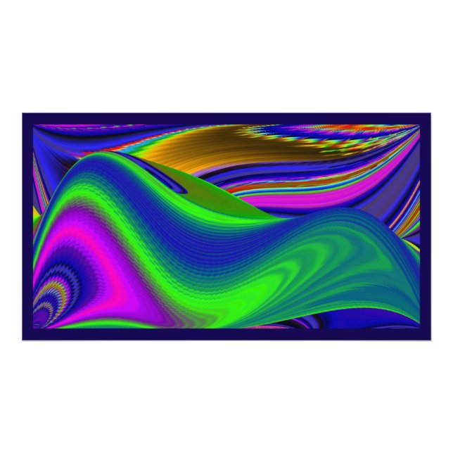 Impression Photo Summerrainbow, Rainbowart 3D Abstrait (Devant)