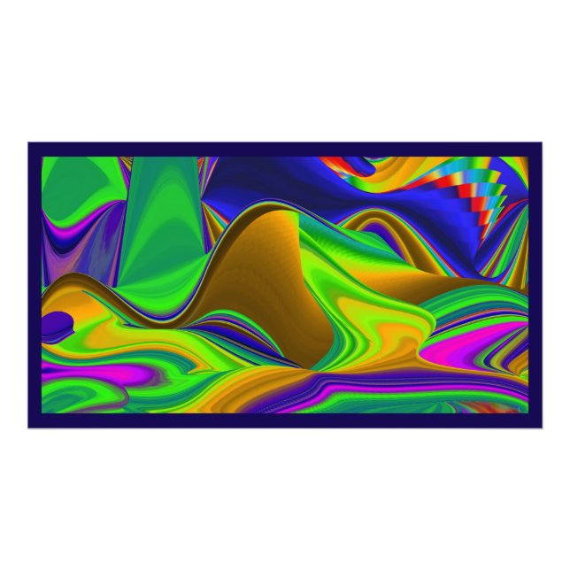 Impression Photo Summerrainbow, Rainbowart 3D Abstrait (Devant)