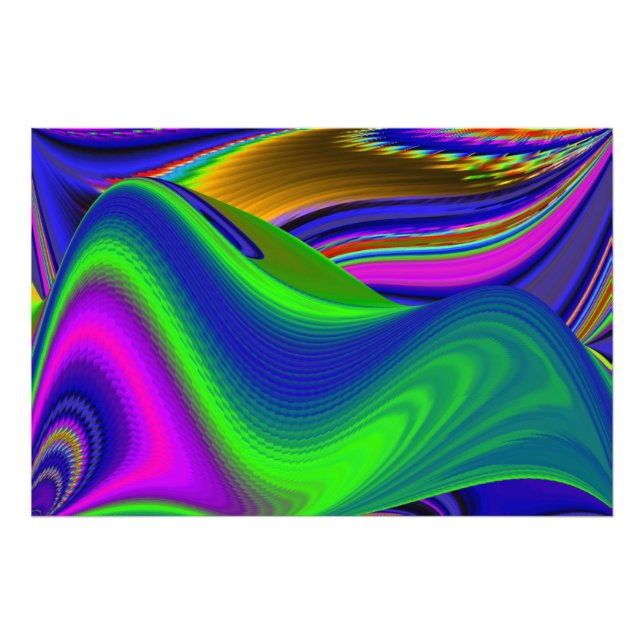 Impression Photo Summerrainbow, Rainbowart 3D Abstrait (Devant)