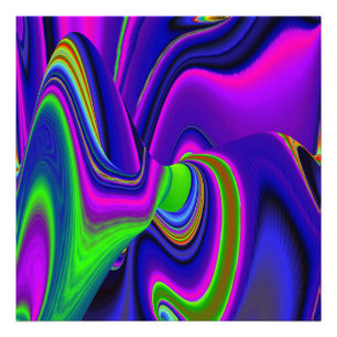 Impression Photo Summerrainbow, Rainbowart 3D Abstrait