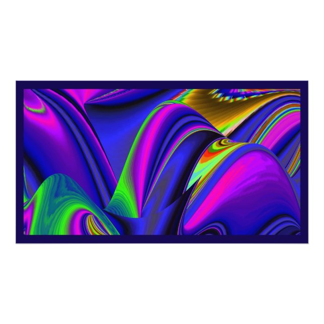 Impression Photo Summerrainbow, Rainbowart 3D Abstrait (Devant)