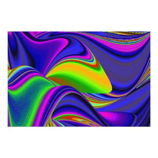 Impression Photo Summerrainbow, Rainbowart 3D Abstrait (Devant)