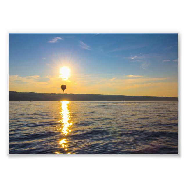 Impression Photo Sunny Seneca Lake, New York (Devant)