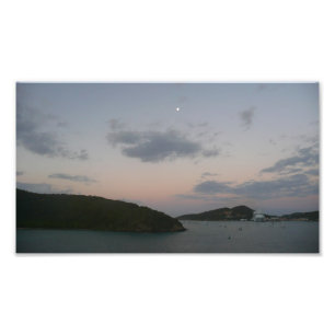 Impression Photo Sunrise aux îles Vierges de Saint-Thomas III