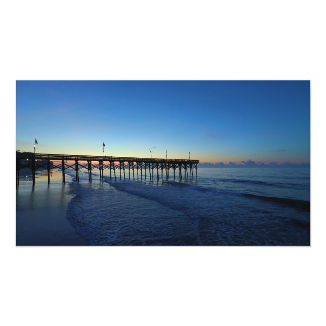 Impression Photo Sunrise d'été à Myrtle Beach SC (Devant)