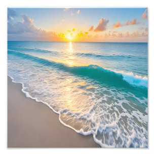 Impression Photo Sunset plage