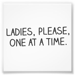 Impression Photo Svp, dames, un par un