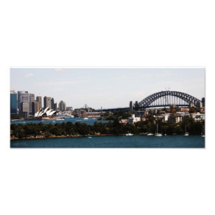Impression Photo Sydney Australie" Opéra House & Harbour Bridge