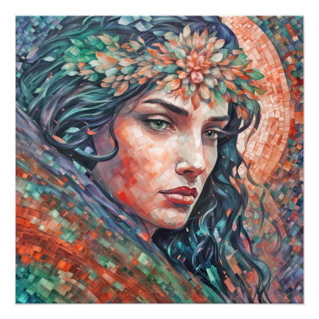 Impression Photo "Sylvarra" - Whispers in the Tesserae (Devant)