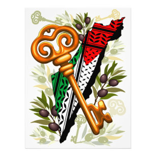 Impression Photo Symbole clé palestinien du droit au retour