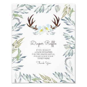 Impression Photo Symbole du chevalier Deer Antler