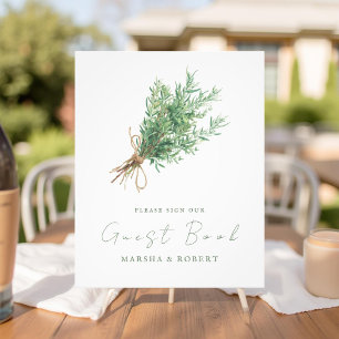 Impression Photo Symbole du livre d'or du Mariage Rosemary