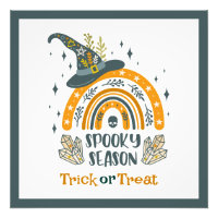 Symboles Halloween éffrayant motif
