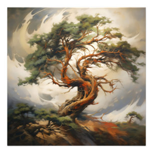 Impression Photo Symbolisme Abstrait de la nature des arbres
