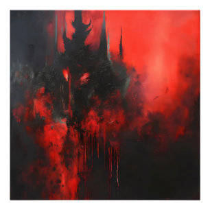 Impression Photo Symbolisme de la vengeance Art abstrait