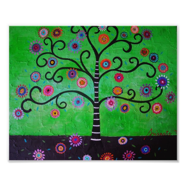 Impression Photo Tableau de l'arbre de vie (Devant)