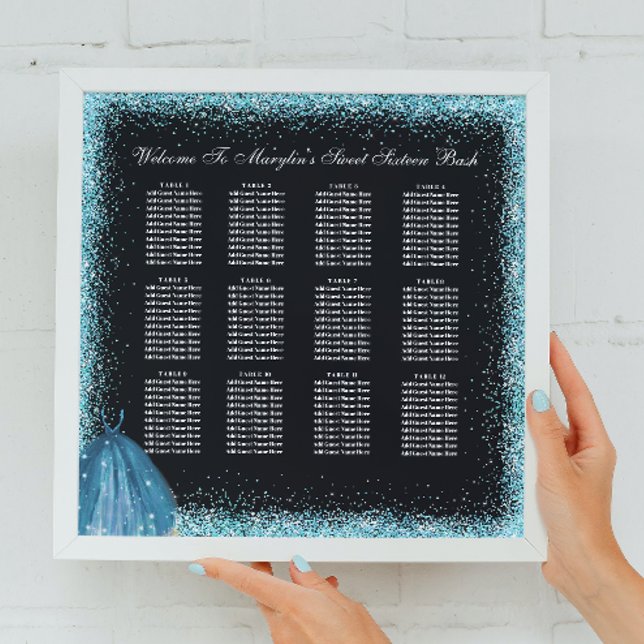 Impression Photo Tableau de sièges à bulle à Parties scintillant Tu (Créateur téléchargé)