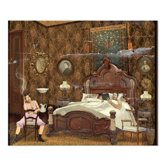 Impression Photo Tablette victorienne (Devant)