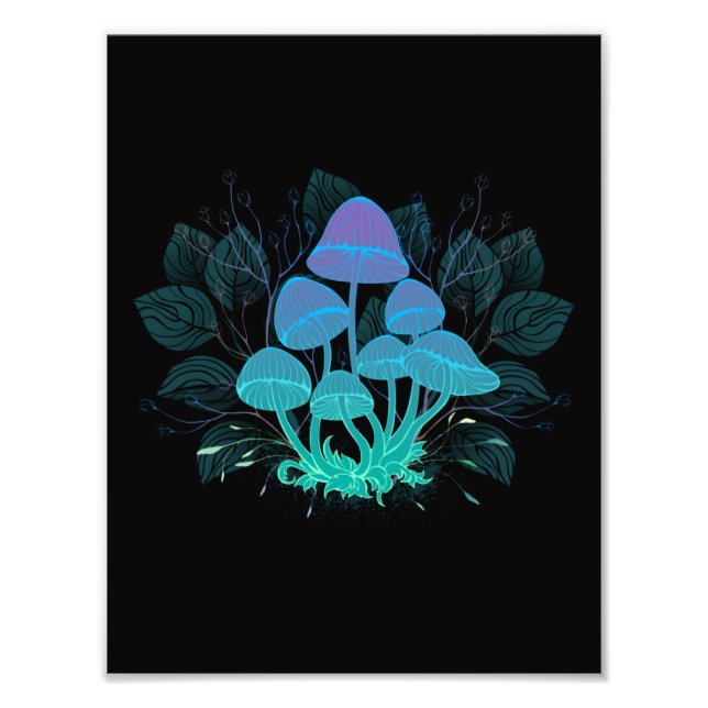 Impression Photo Tabourets dans Bushes (Devant)