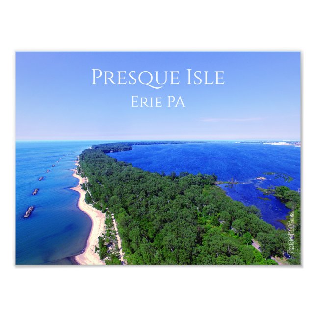 Impression photo (taille exacte) - Presque Isle Er (Devant)