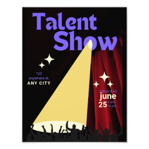 Impression Photo Talent Show FLyer, Show Flyer, Talent Contest