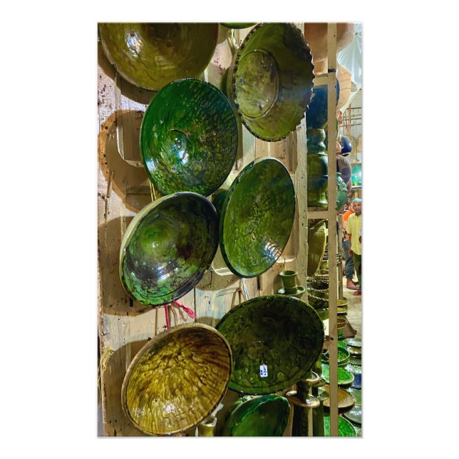 Impression Photo Tamegroute Poterie - Marrakech, Maroc (Devant)