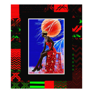 Impression Photo Tapisserie Black Girl Magic