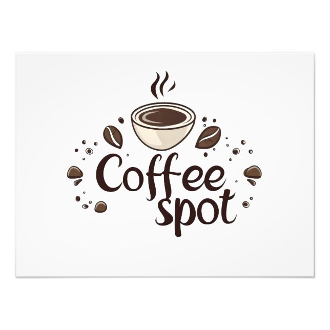 Impression Photo Tasse de café Coffee Spot (Devant)