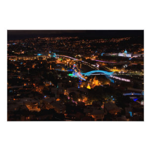 Impression Photo Tbilissi la nuit