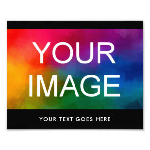 Impression Photo Téléchargement de texte personnalisé Mariage d'évé