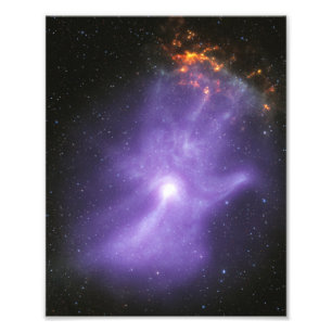 Impression Photo Télescopes X-Ray Ghomajorité Cosmique Main