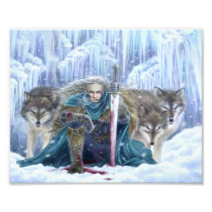 Impression Photo Tempest of Ice Imaginaire Art Imprimer