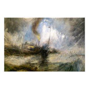 Impression Photo Tempête de neige   JMW Turner