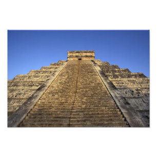 Impression Photo Temple de Kukulcan ou château de Castillo) en 2